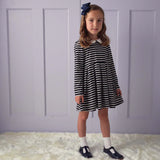 Breton Stripe Jersey Dress