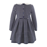 Breton Stripe Jersey Dress