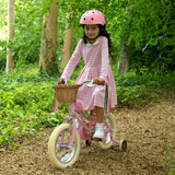 Breton Stripe Jersey Dress Pink