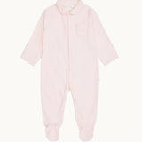 Angel Wing Sleepsuit with Mittens Pink