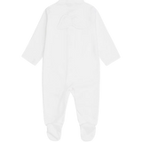 Pointelle Angel Wing Sleepsuit White