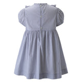 Pindot Smocked Dress