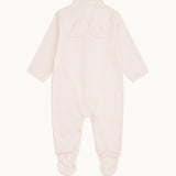 Pointelle Angel Wing Sleepsuit Pink