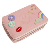 Lady Gadget Pink Pencil Box Filled