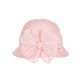 12-18M Pink Hat with Bow