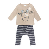 6-9M Long Sleeve T-Shirt And Leggings Set