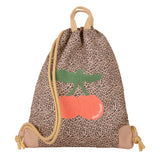 Leopard Cherry City Bag