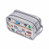 Jetsetter Silver Travel Pouch
