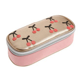 Cherry Pompon Pencil Box