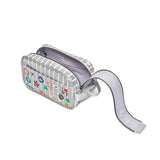 Jetsetter Silver Travel Pouch